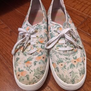 Keds x Rifle Paper Co. Triple Kick platform sneakers